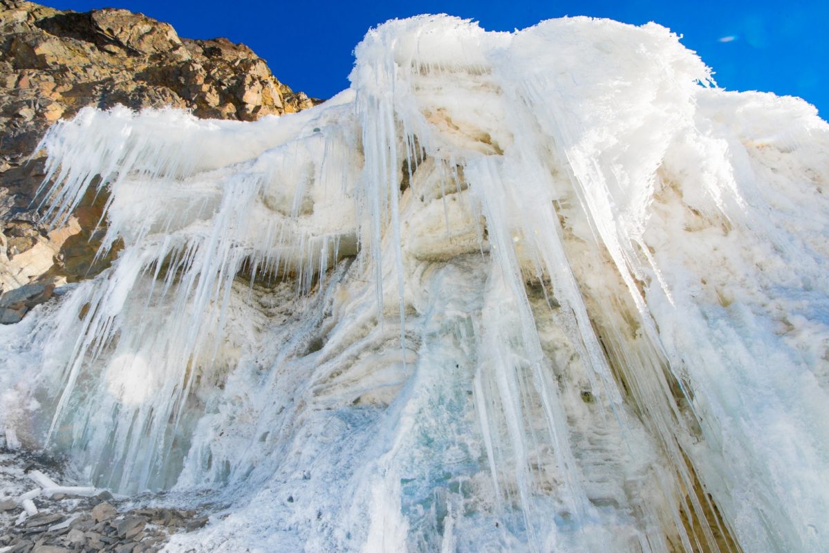 Icy Glaciers in Rwenzori